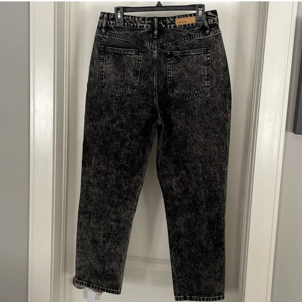 Yoga Jeans black acid wash pants - Picture 4 of 7